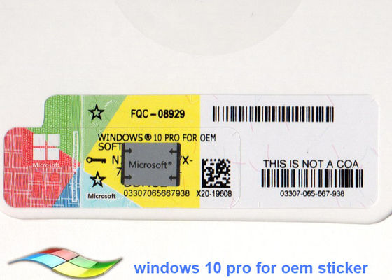 الصين نظام التشغيل Windows 10 Product Key 64Bit - تعمل أنظمة التشغيل عبر الإنترنت على تنشيط ترخيص إصدار أصلي جديد المزود